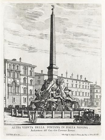 GIOVANNI BATTISTA FALDA Le Fontane di Roma . . . Libro Primo.